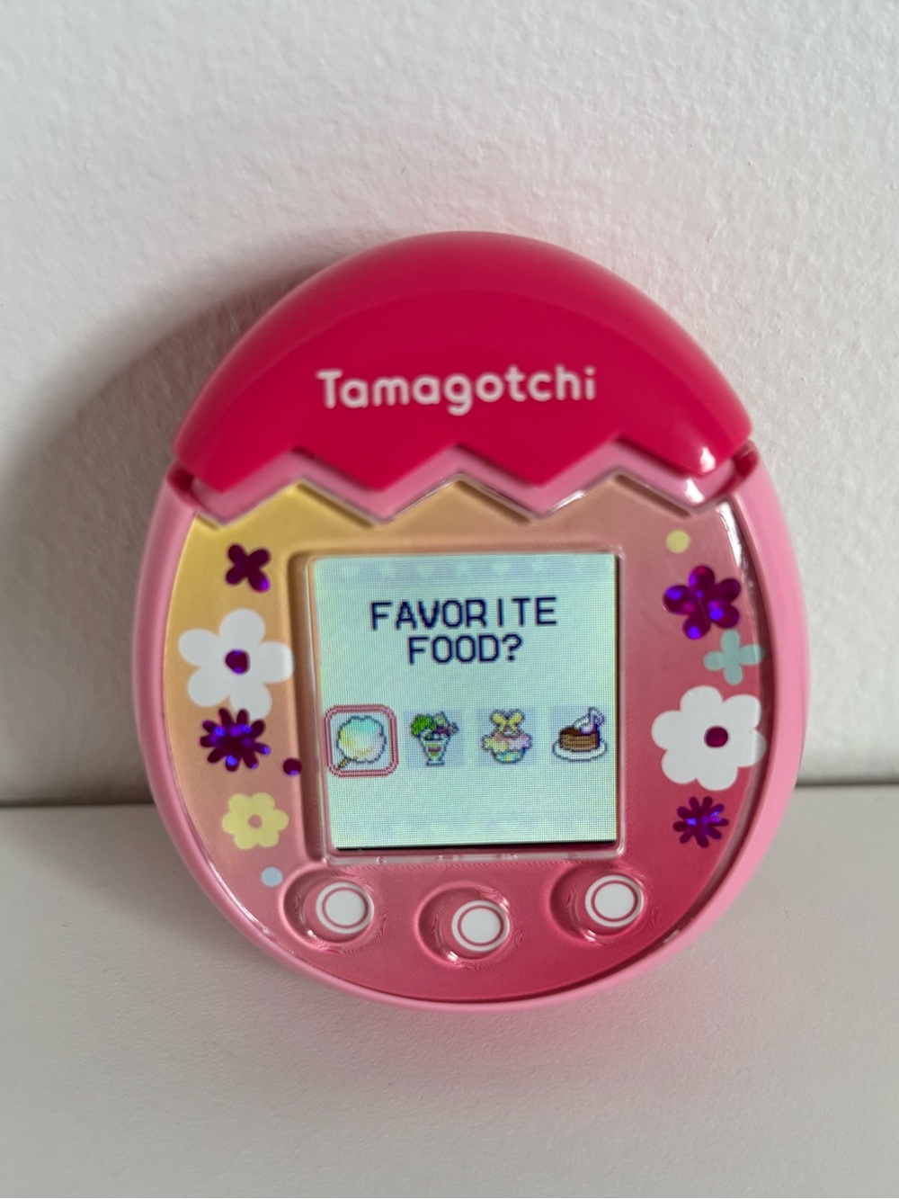 Bandai Pink Floral Tamagotchi Pix 2020 Virtual Pet with Camera - Picture 4 of 9